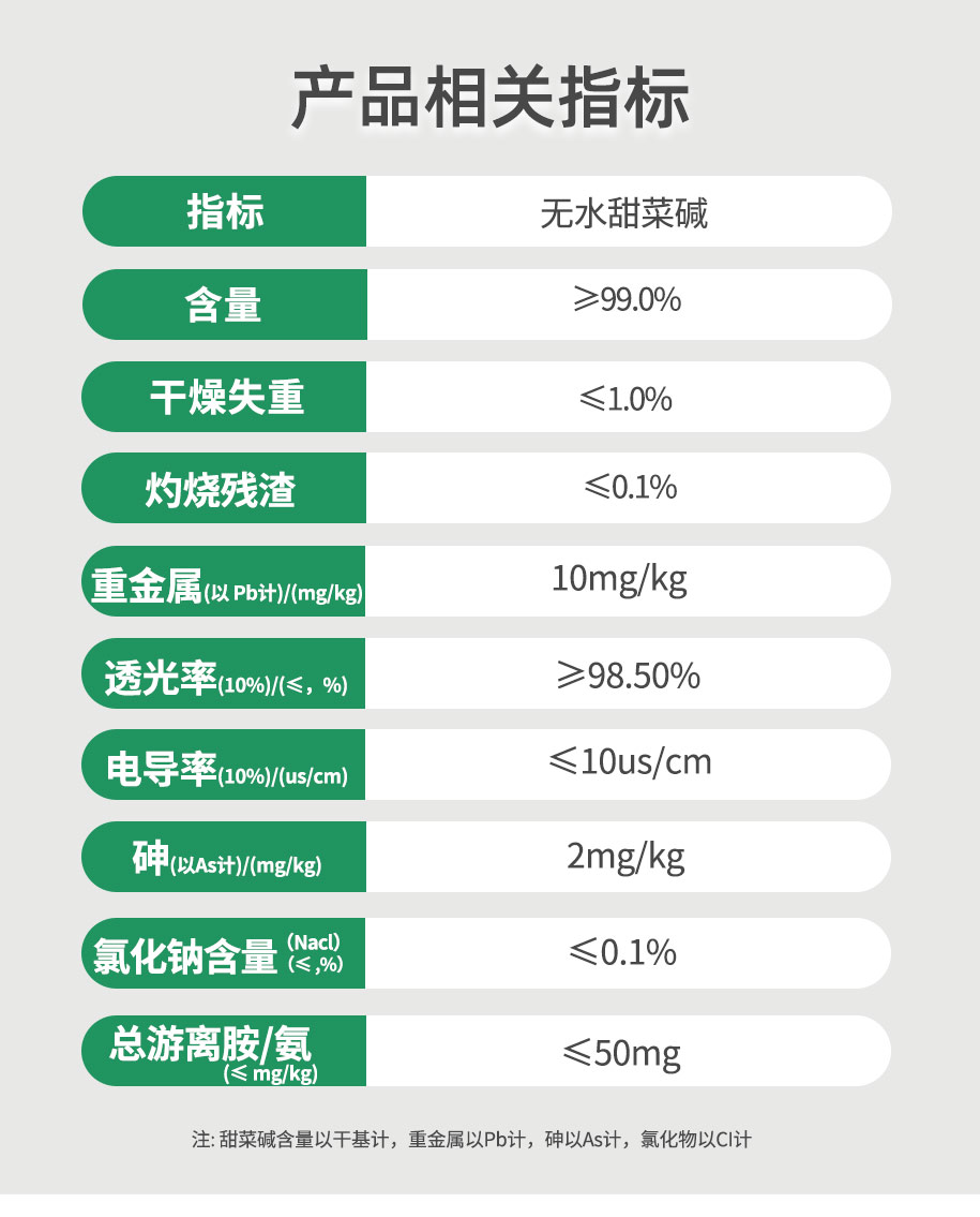 無水甜菜堿化妝品級_04